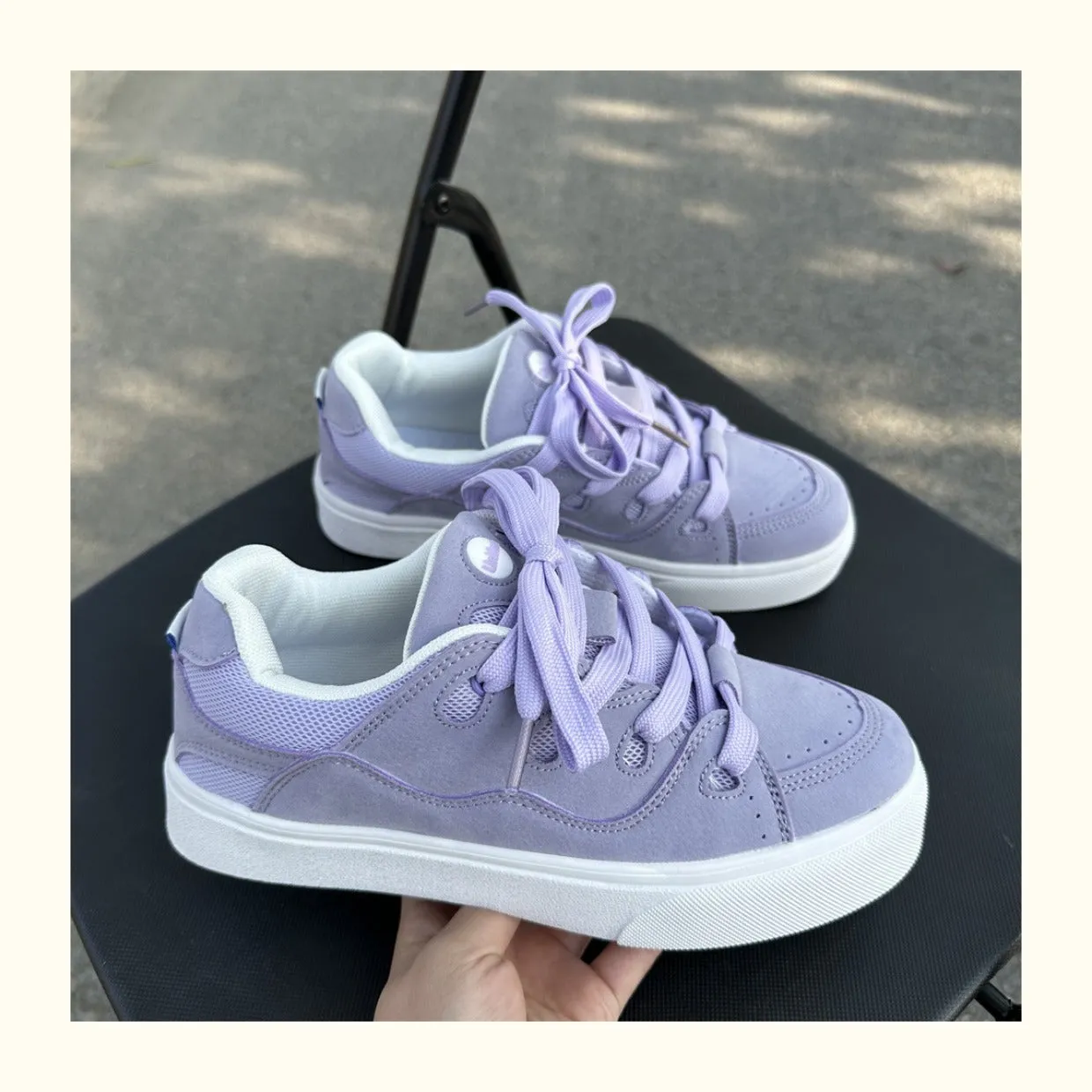 Roan Flat Pastel Color Flat Sneakers