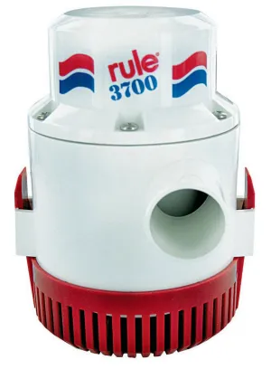 Rule 3700 Heavy Duty Bilge Pump 12V- 14A