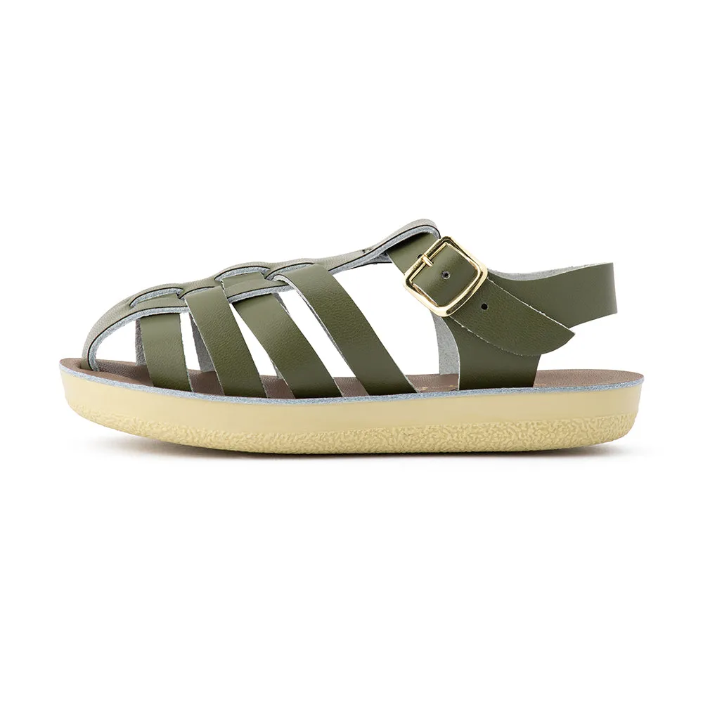 Salt Water Sun San Sailor Childs Sandal - Olive