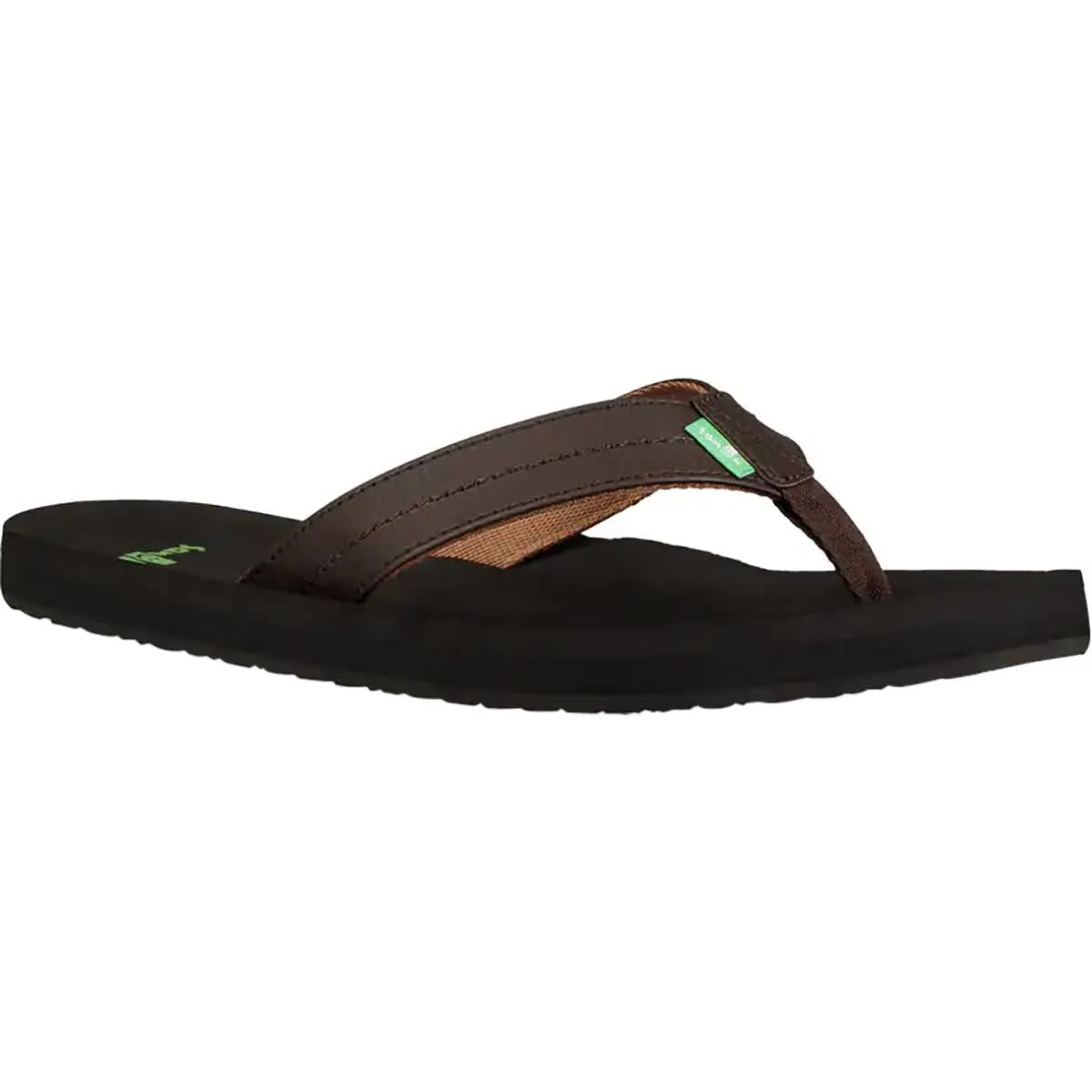 Sanuk Burm Flip Flops Men's Sandal Footwear (Refurbished)