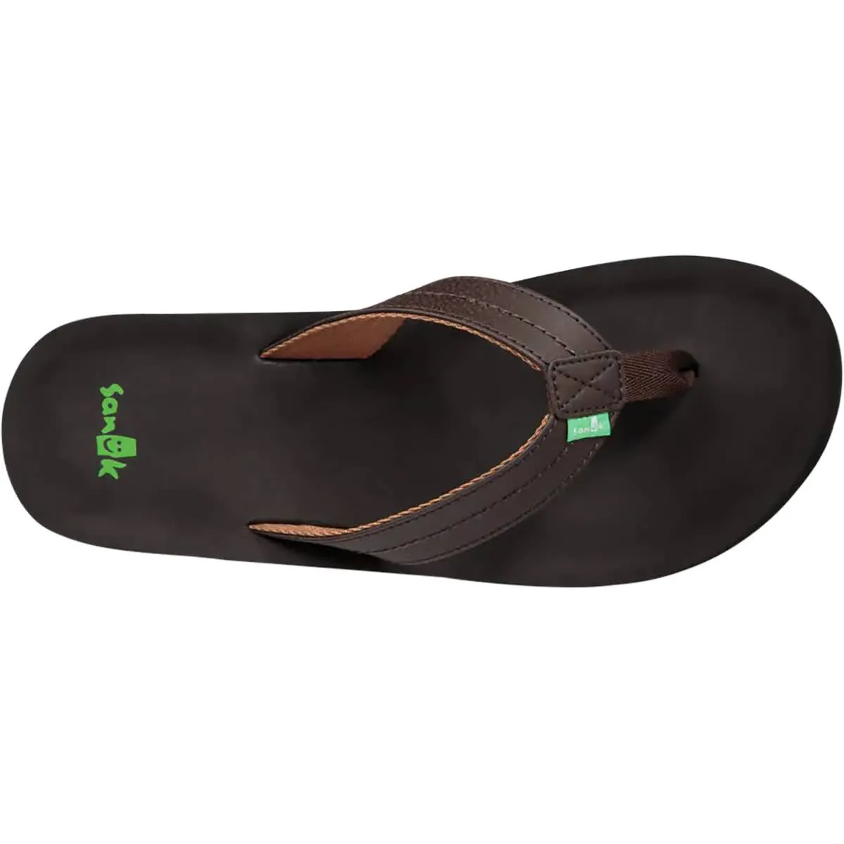 Sanuk Burm Flip Flops Men's Sandal Footwear (Refurbished)