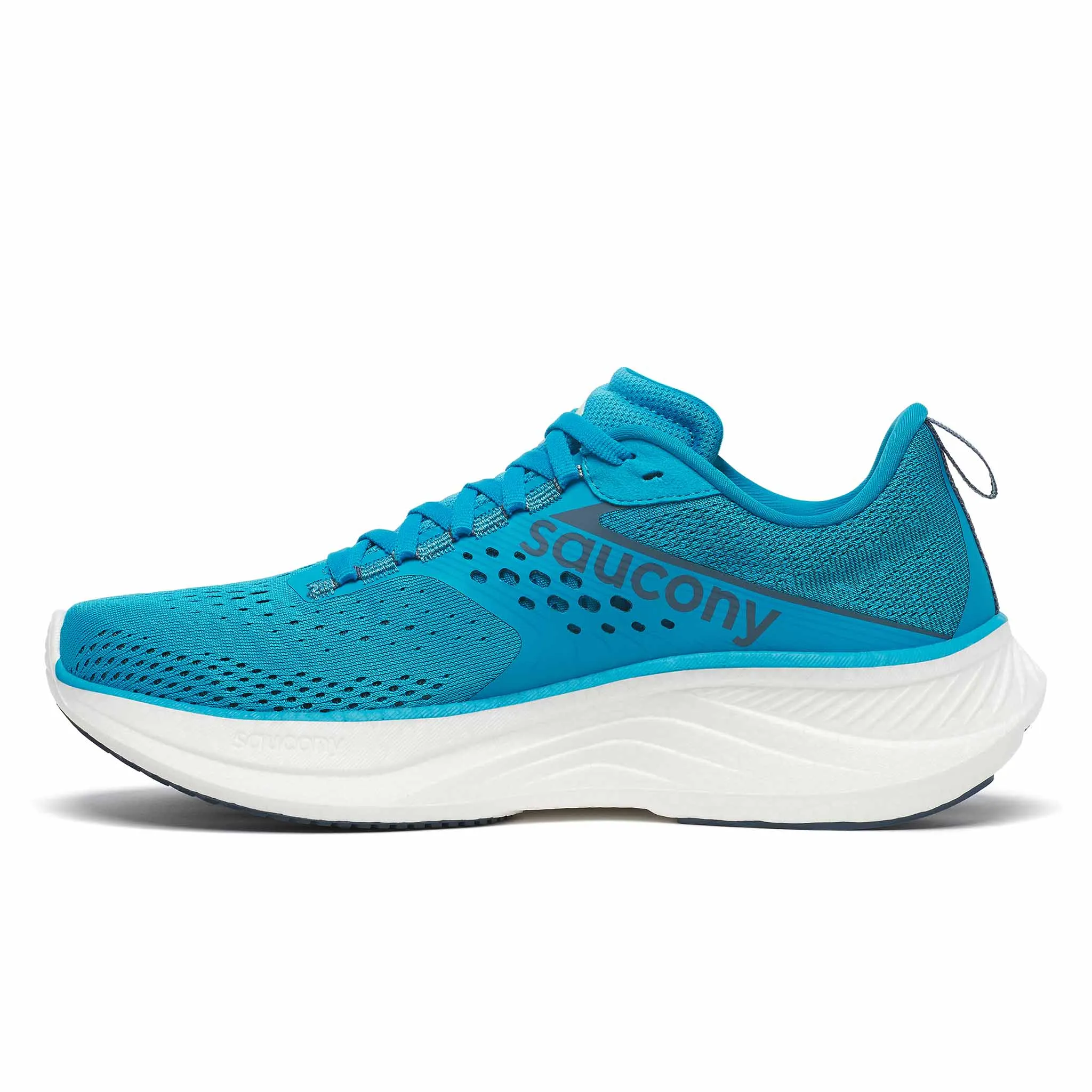 Saucony | Women's Ride 17 Running Shoes - Viziblue/Mirage