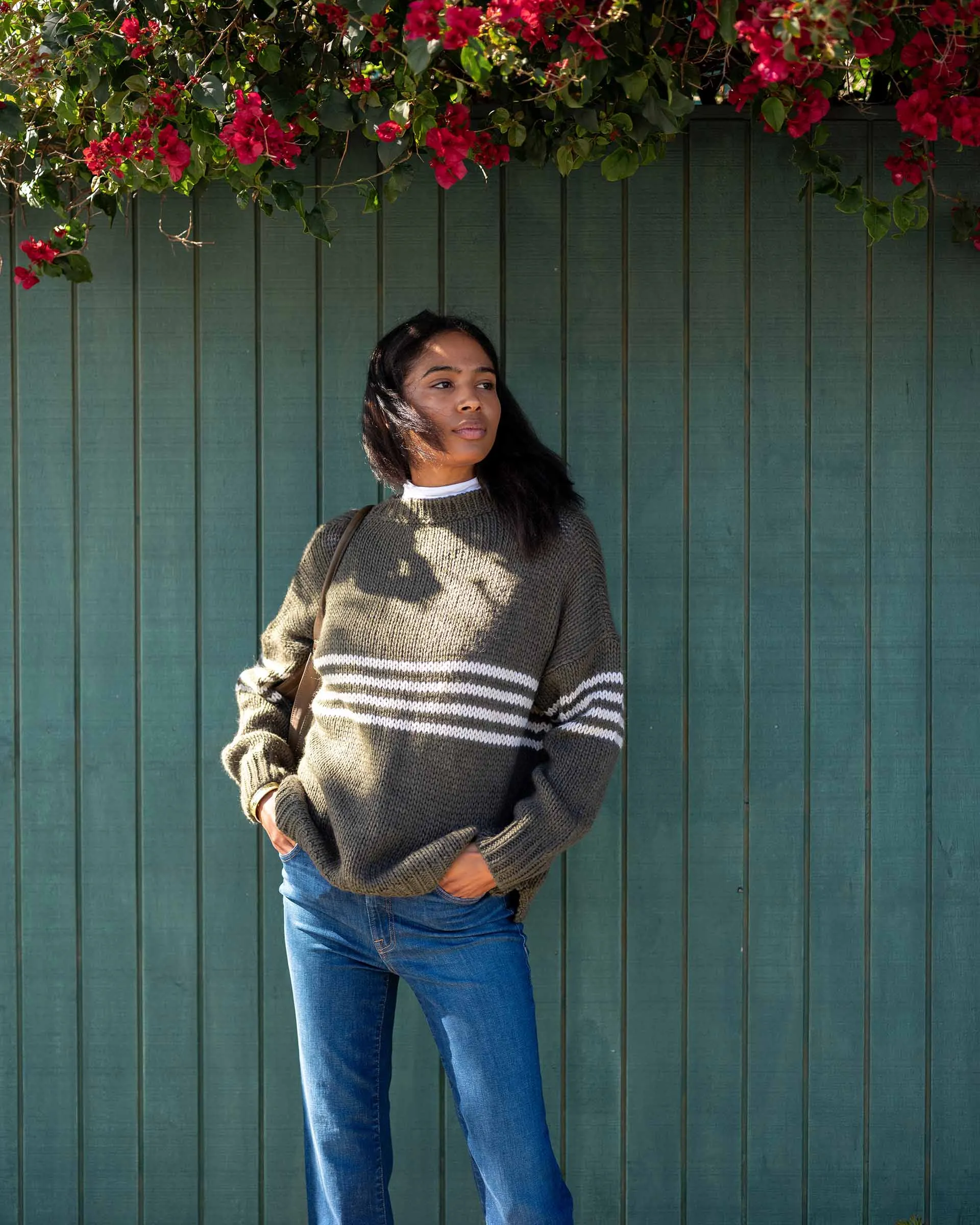 Seacoast Stripe Crewneck Sweater