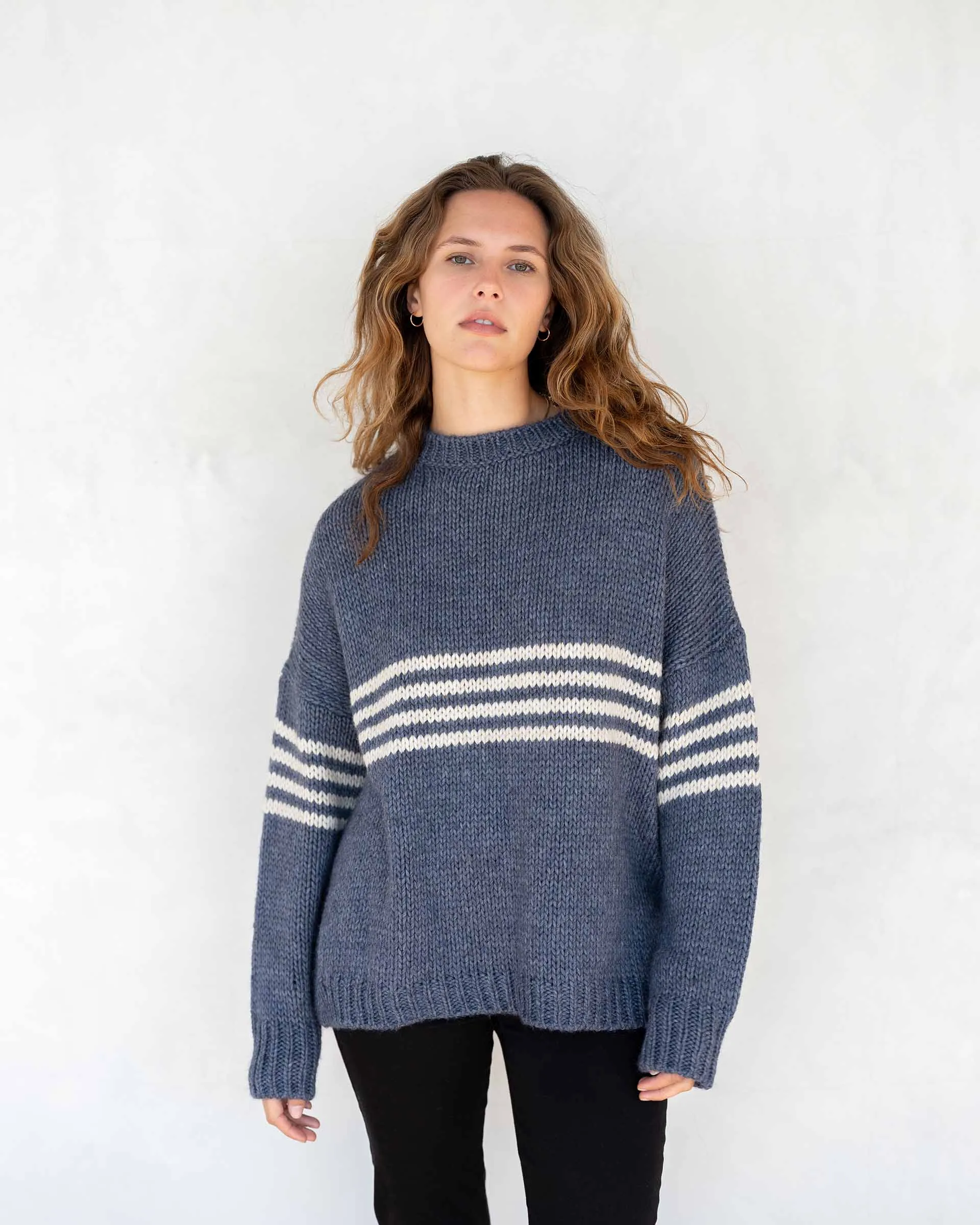 Seacoast Stripe Crewneck Sweater