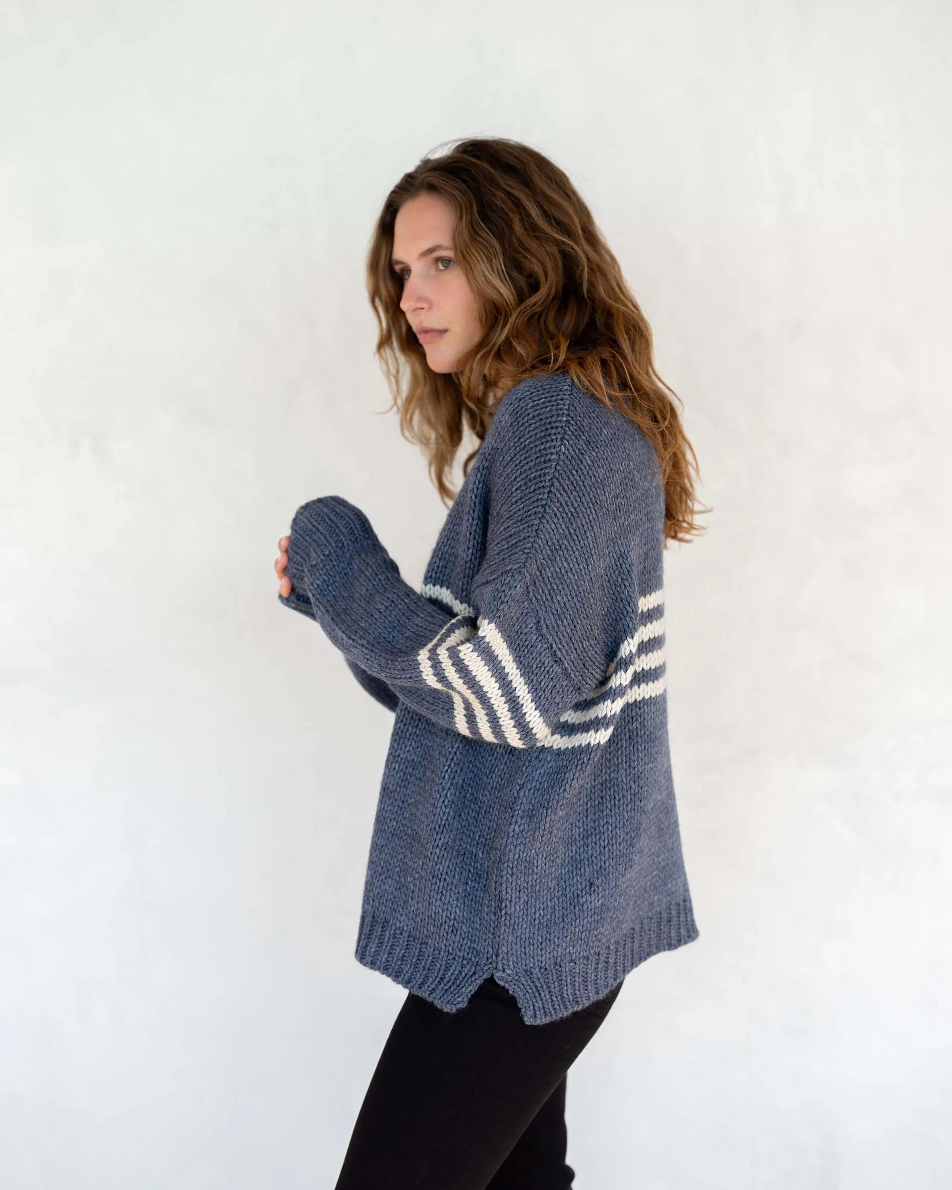 Seacoast Stripe Crewneck Sweater