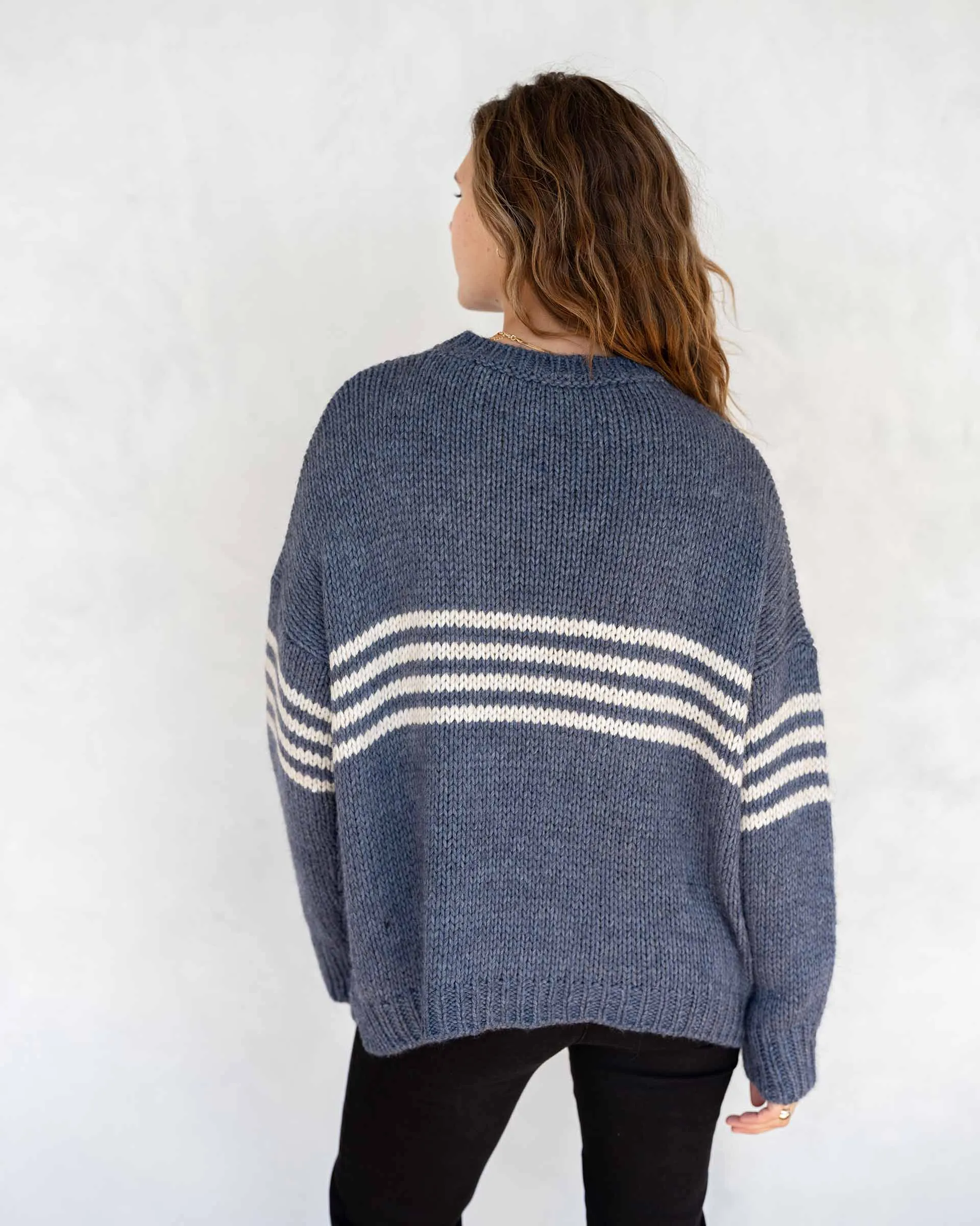 Seacoast Stripe Crewneck Sweater