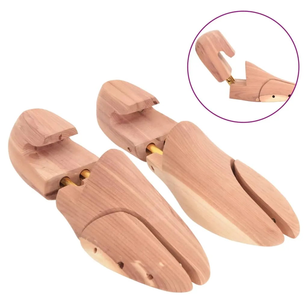 Shoe Stretcher with Shoe Horn EU 36-37 Solid Wood Cedar