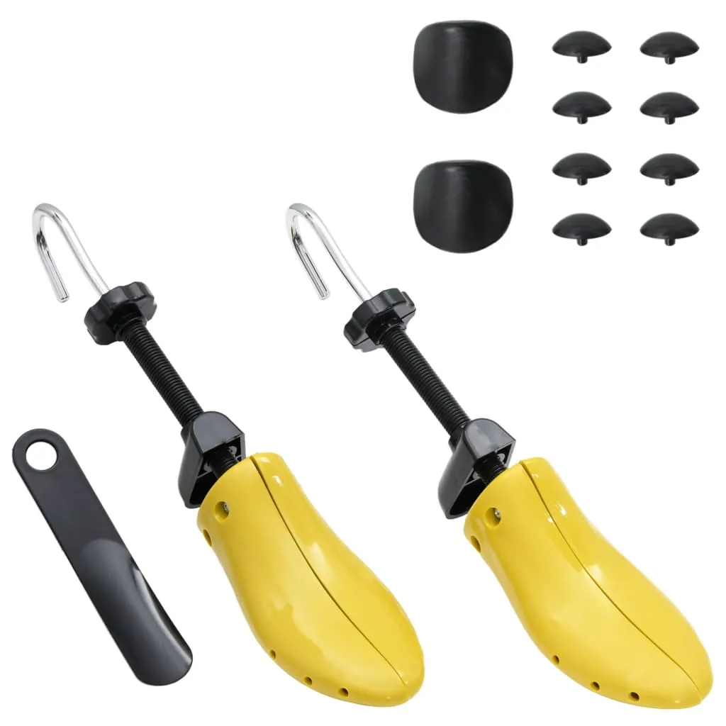 Shoe Stretchers with Shoe Horn Yellow EU 37-41 Plastic