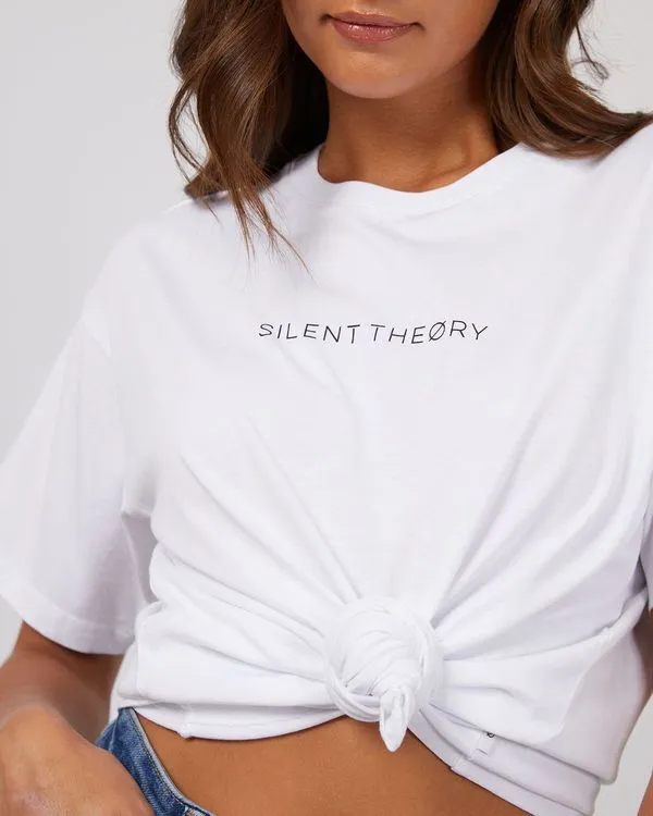 Silent Theory Logo Tee