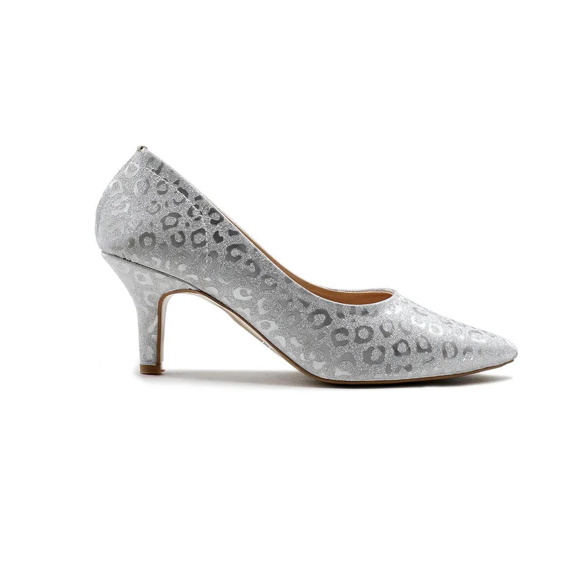 Silver Fancy Court Shoes L00870020