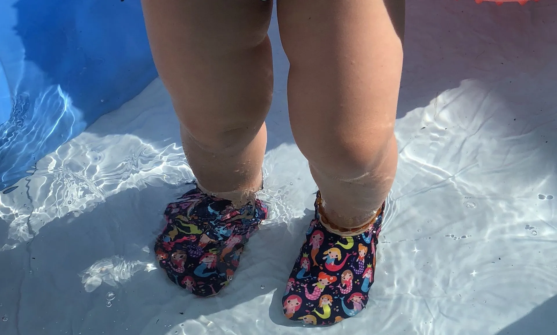 Slipfree Water Socks - Navy Mermaids