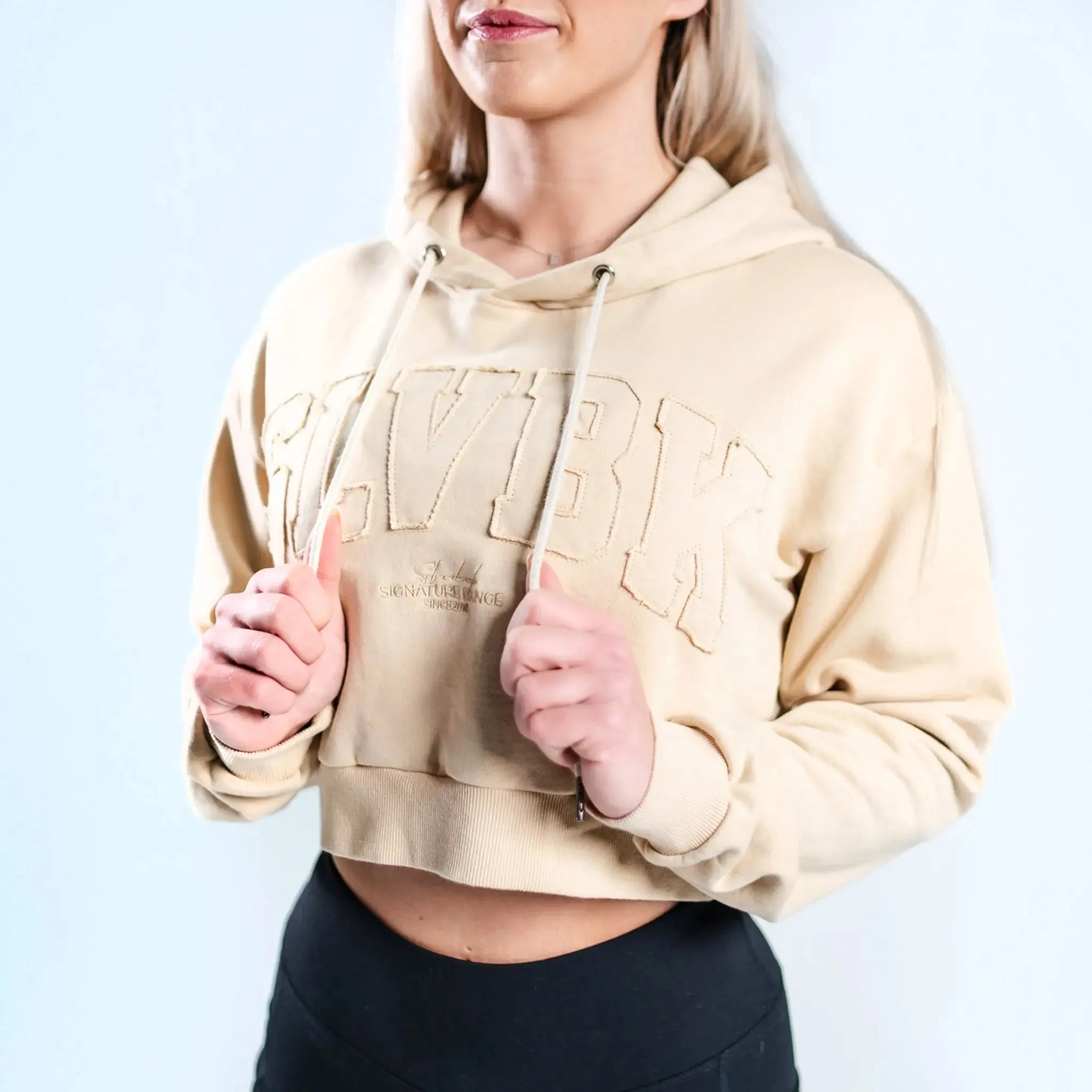 SLVBK Crop Hoodie