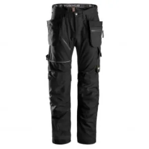 Snickers&#x20;6215&#x20;RuffWork,&#x20;Cotton&#x20;WorkTrousers&#x2B;&#x20;with&#x20;Holster&#x20;Pockets&#x20;-&#x20;Black