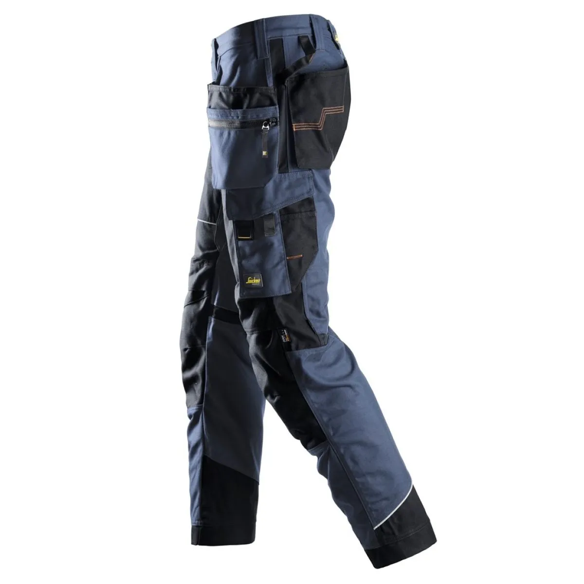 Snickers&#x20;6215&#x20;RuffWork,&#x20;Cotton&#x20;WorkTrousers&#x2B;&#x20;with&#x20;Holster&#x20;Pockets&#x20;-&#x20;Navy