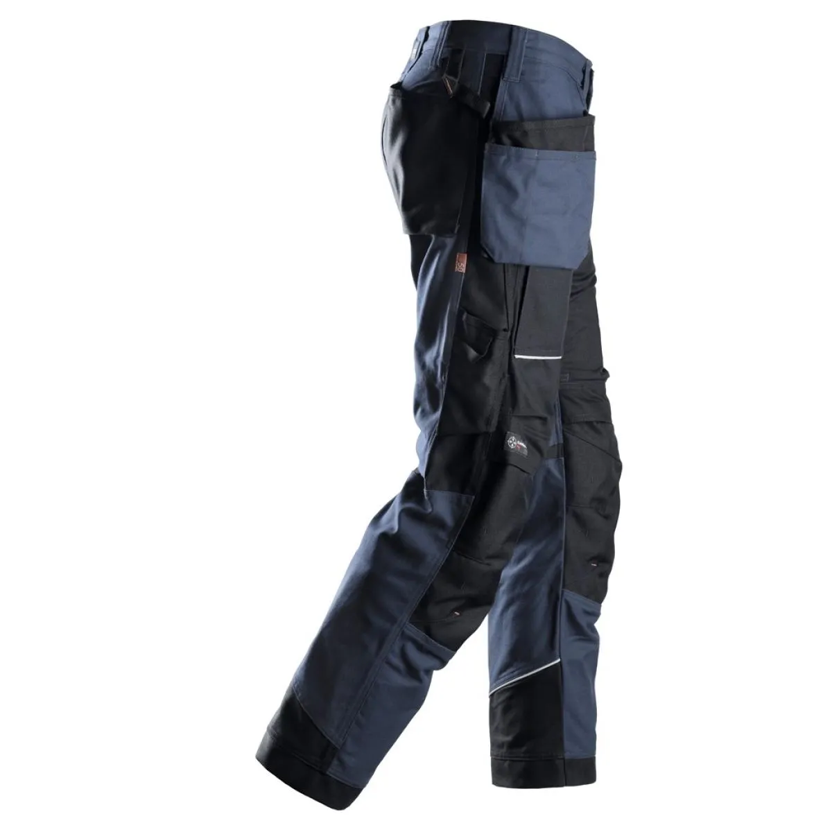 Snickers&#x20;6215&#x20;RuffWork,&#x20;Cotton&#x20;WorkTrousers&#x2B;&#x20;with&#x20;Holster&#x20;Pockets&#x20;-&#x20;Navy