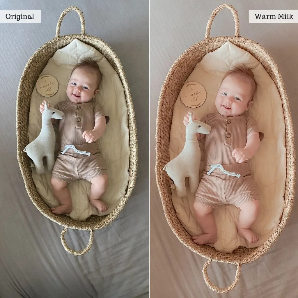 Soft & Milky Baby & Newborn Lightroom Presets – Desktop & Mobile