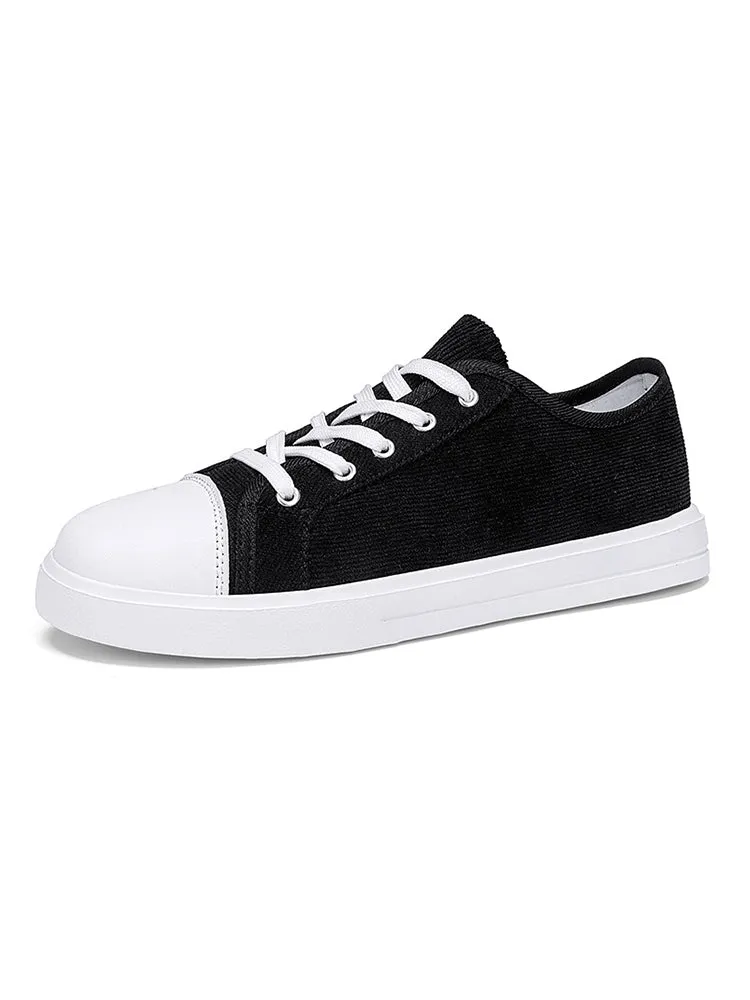 Solid Color Low Top Classic All-Matched Casual Lightweight Canvas Shoes