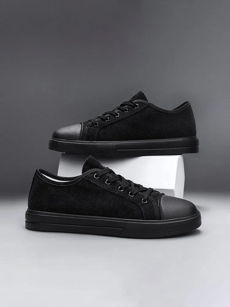 Solid Color Low Top Classic All-Matched Casual Lightweight Canvas Shoes