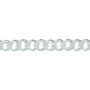 Sterling Silver 20" Medium Heavy Curb Chain