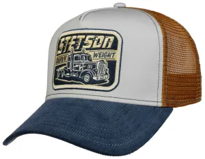 Stetson Men&#x27;s Trucker Cap Heavy Duty Blue | Buy Stetson Men&#x27;s Trucker Cap Heavy Duty Blue here | Outnorth