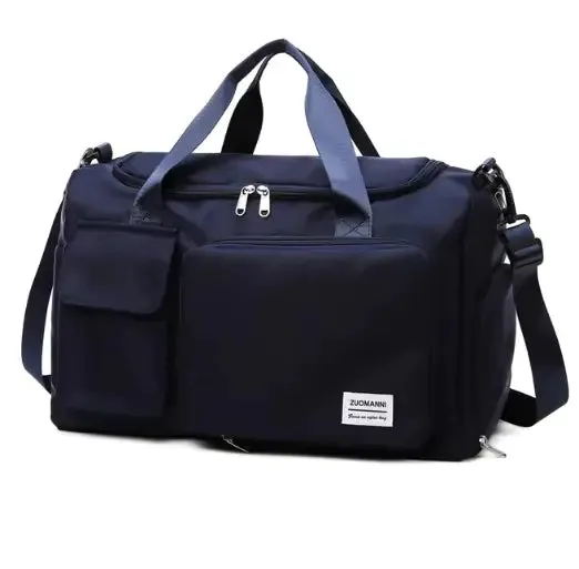 Stylish Versatile Lightweight Carry On  Duffel Tote Bag with Dry Wet Separation Pocket, Travel  Weekender Bag for Women and Men with Shoe Compartment