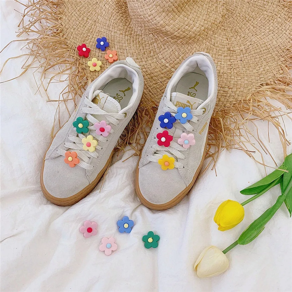 Sunflower Flower Shoe Charms | Shoe Decor | Shoelace Buckle | PVC Cute Shoe Charm | Shoe Decoration | Summer Shoe Charm For Girls