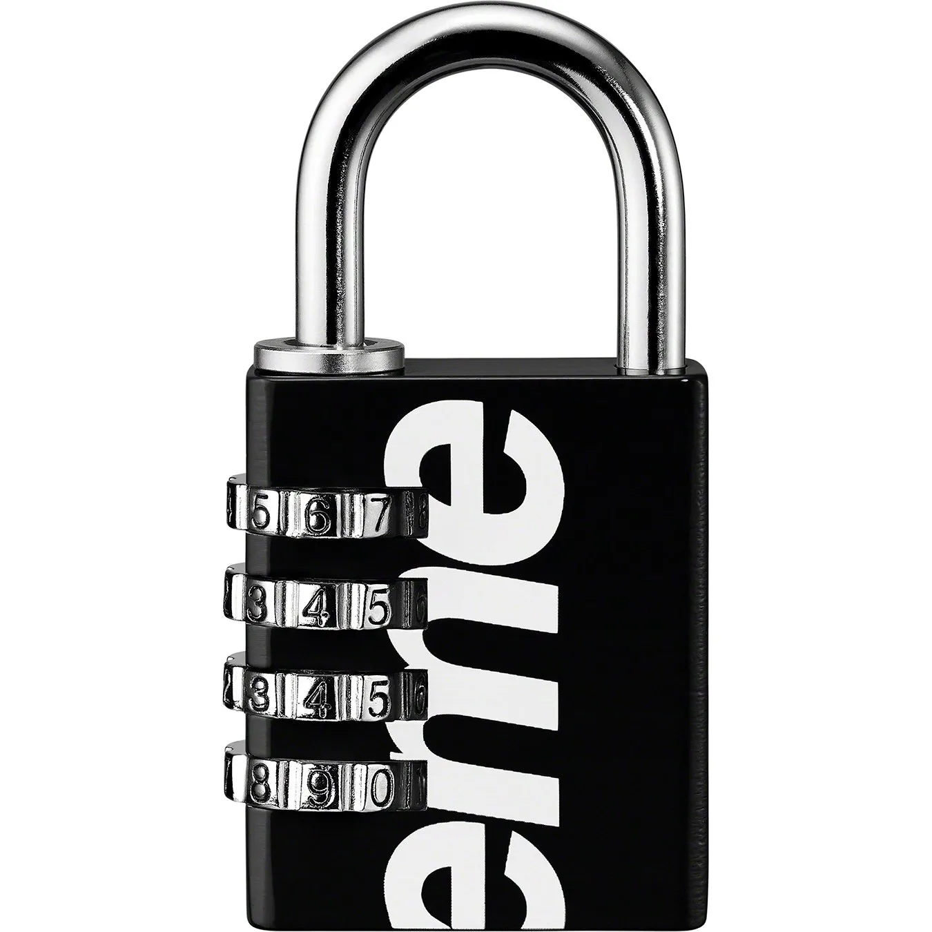 Supreme Master Lock Numeric Combination Lock Black