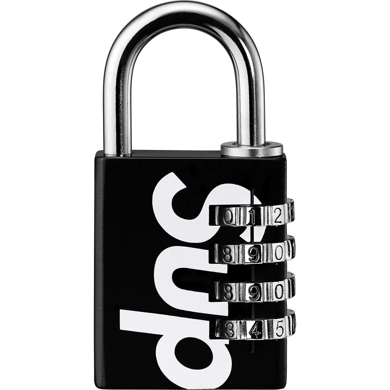 Supreme Master Lock Numeric Combination Lock Black