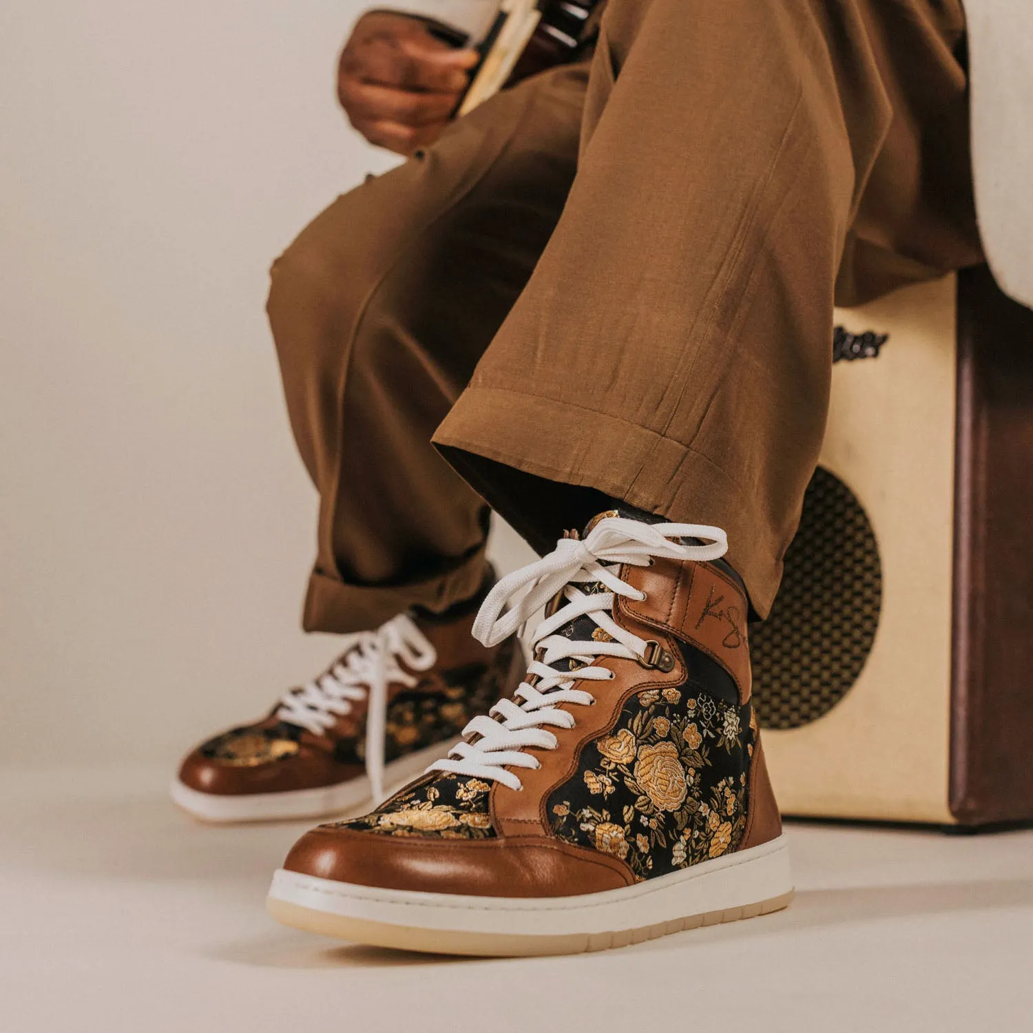 The Rapido High-top Sneaker in Eden