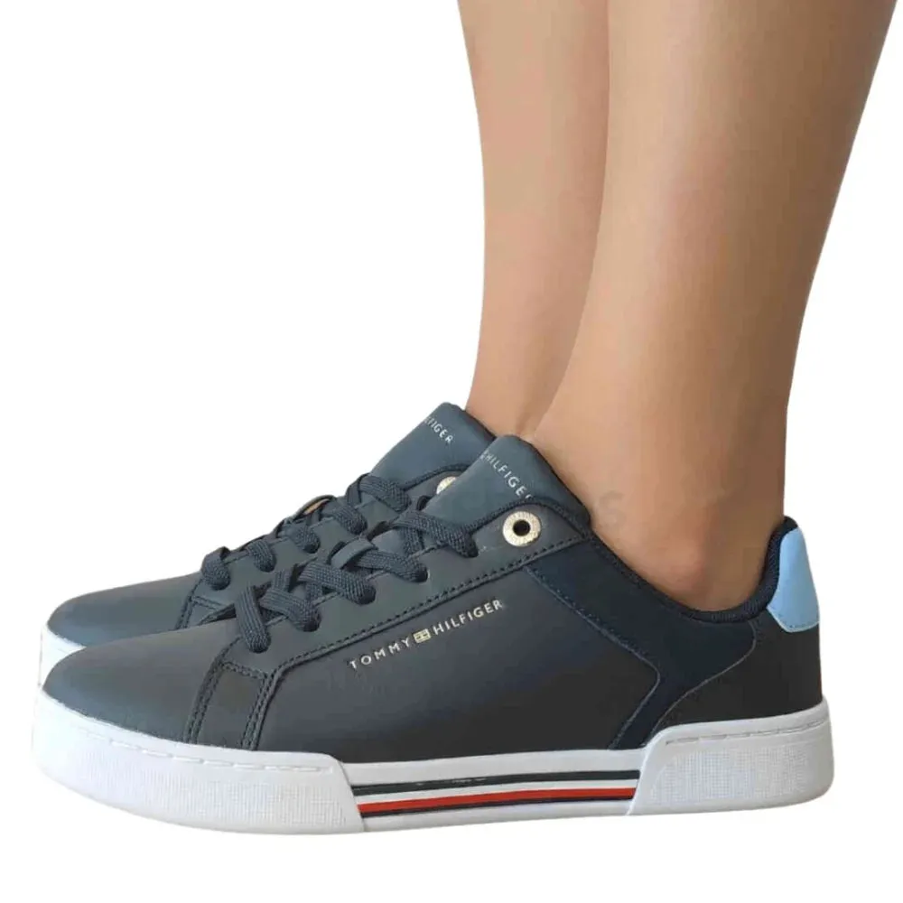 Tommy Hilfiger Court Sneaker Global Stripes Sneaker Women - NAVY