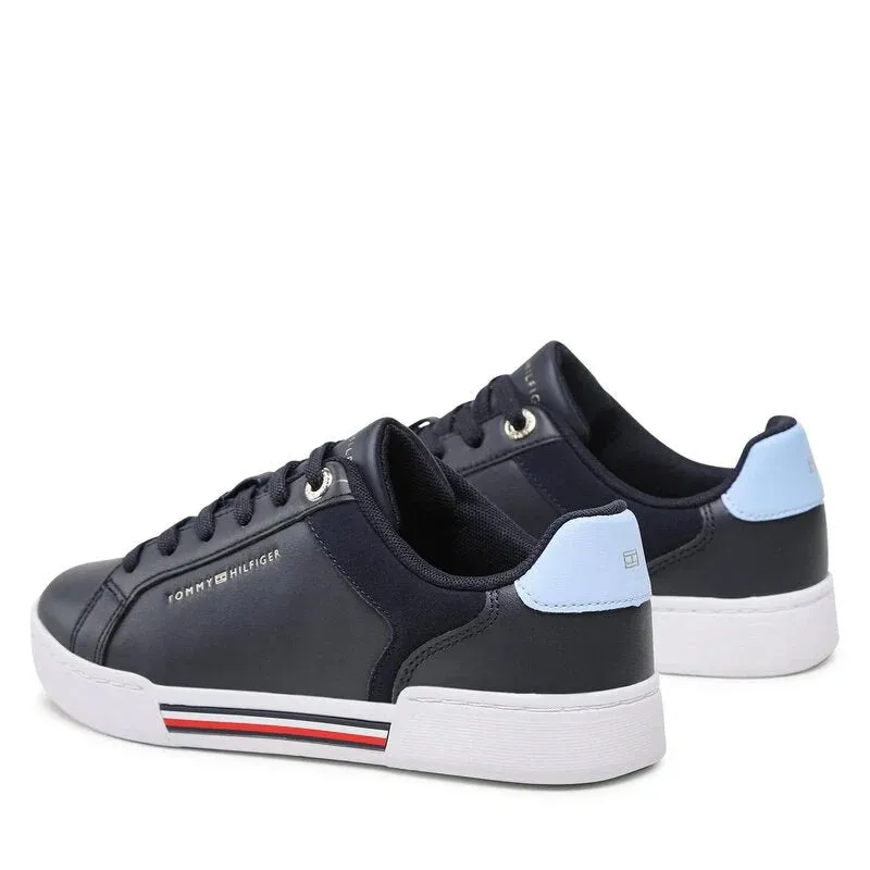 Tommy Hilfiger Court Sneaker Global Stripes Sneaker Women - NAVY