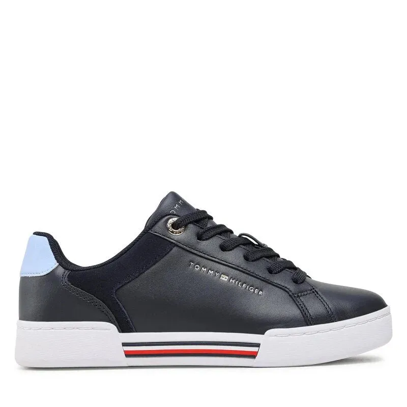 Tommy Hilfiger Court Sneaker Global Stripes Sneaker Women - NAVY