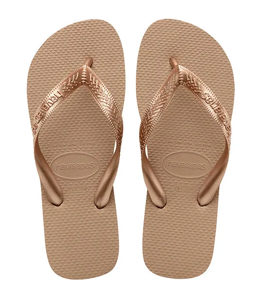 Top Flip Flops Rose Gold