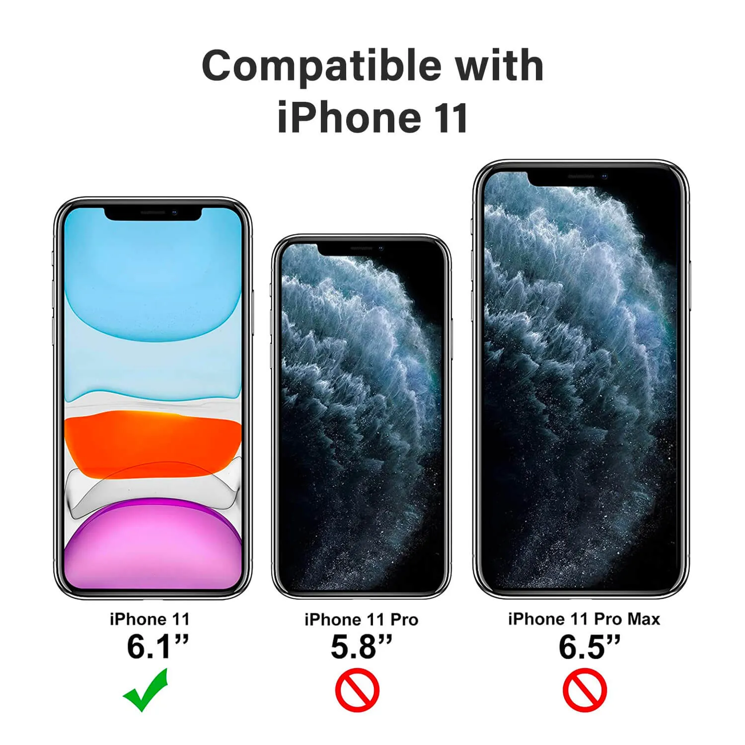 Tough On iPhone 11 Case Clear