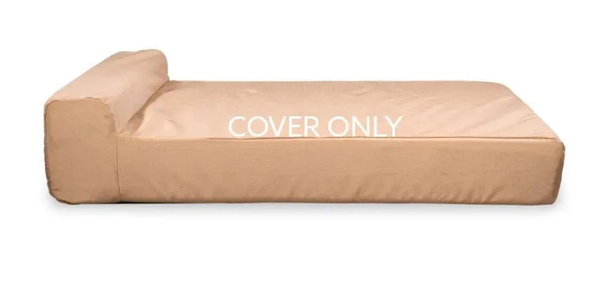 Tough Ripstop™ Giant 7" Rectangle Bolster Orthopedic Dog Bed Cover