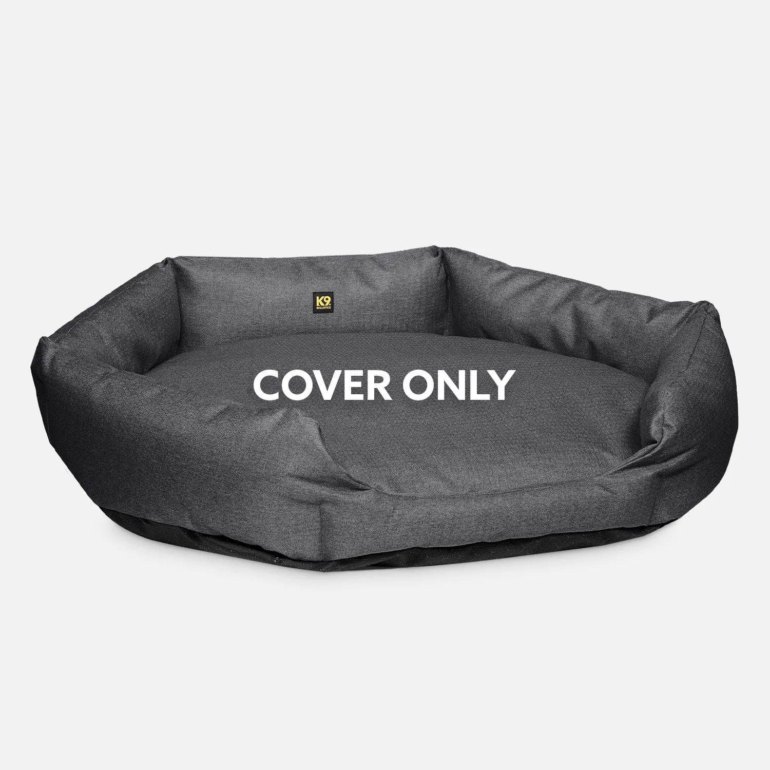 Tough Ripstop™ Oval Bolster Pillow Dog Bed Cover