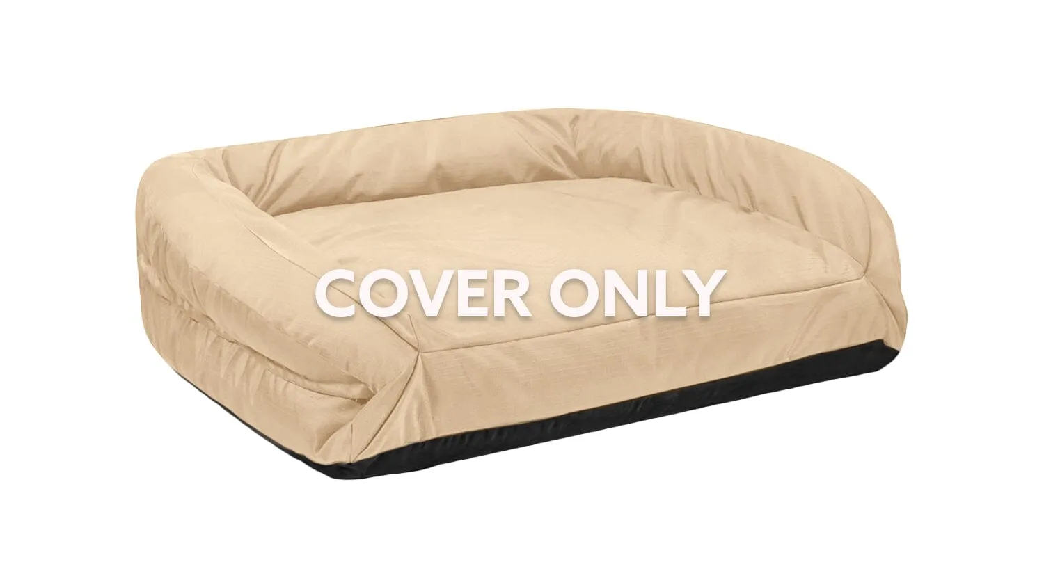 Tough Ripstop™ Rectangle Bolster Dog Bed Cover