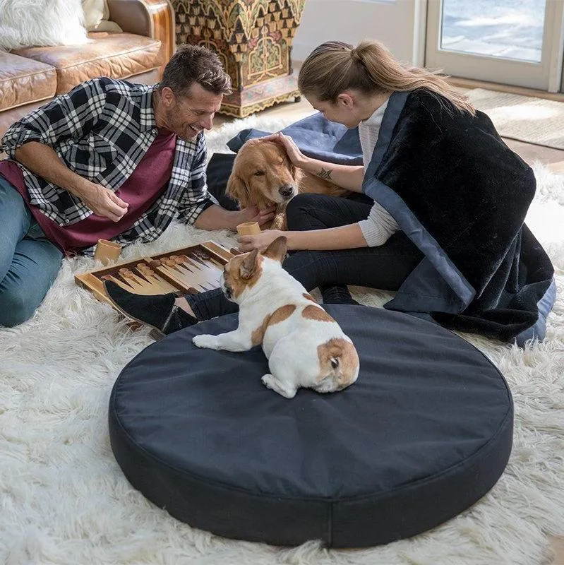 Tough Ripstop™ Round Pillow Dog Bed Cover