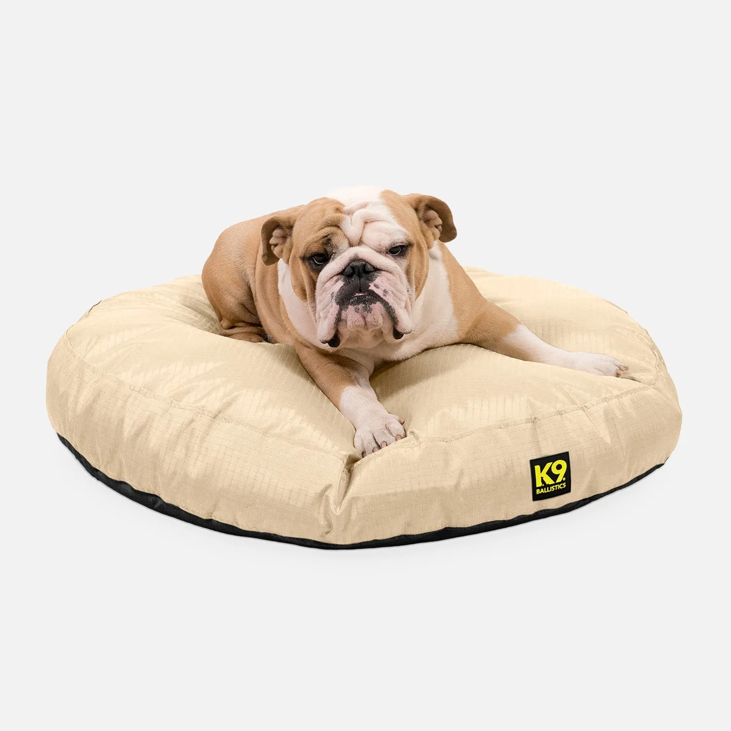 Tough Ripstop™ Round Pillow Dog Bed