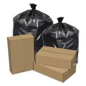 TRASHBAG/ Heavy Duty/ 24" x 33"h .9 mil Black Item# EC243309K