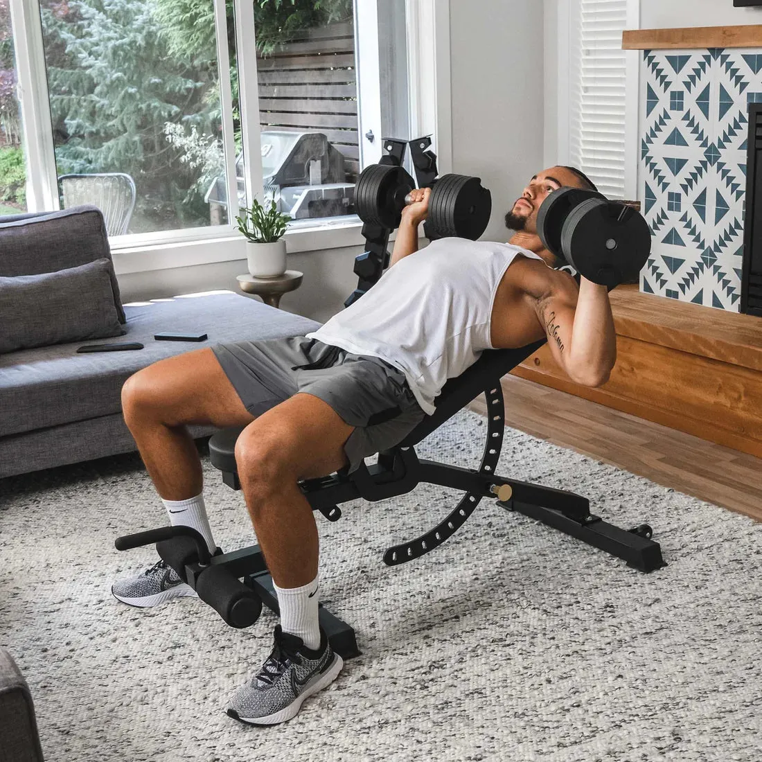 Twist Dumbbells & Premium Bench Bundle