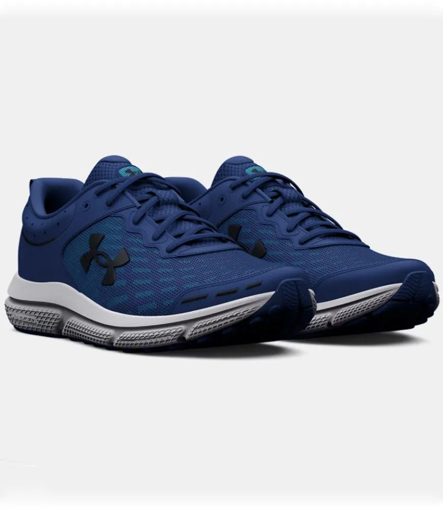 UA Charged Asert 10 in Blue by Under Armour