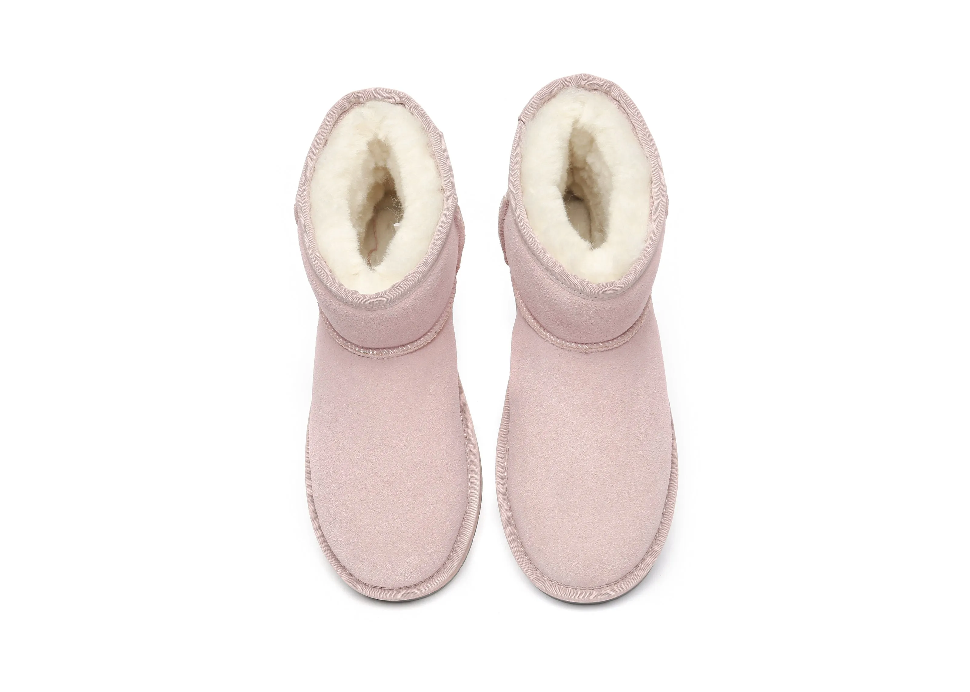 UGG Boots Women Men Sheepskin Wool Suede Mini Classic Boots