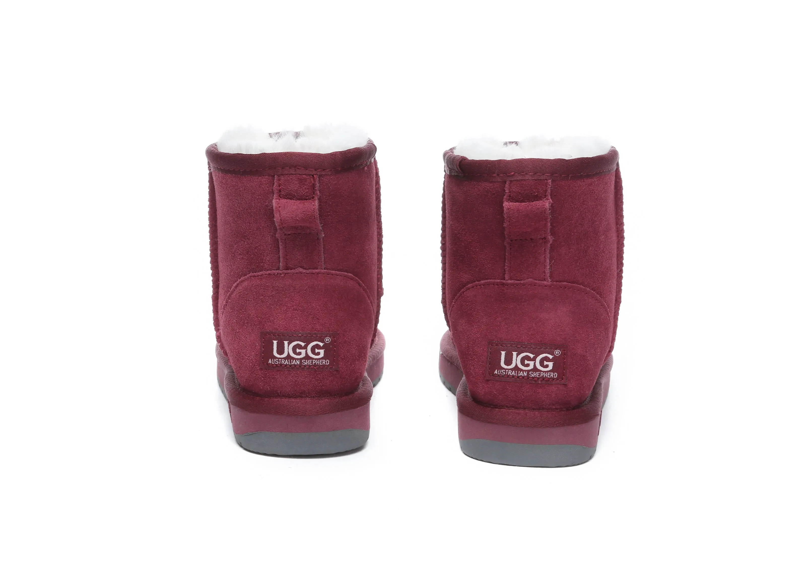 UGG Boots Women Men Sheepskin Wool Suede Mini Classic Boots