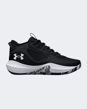 Under Armour Lockdown 6 Gs-Boys Basketball Shoes Black 3025617-001