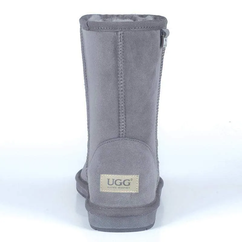 Unisex Premium Short Classic UGG Boots Water Resistant - Grey