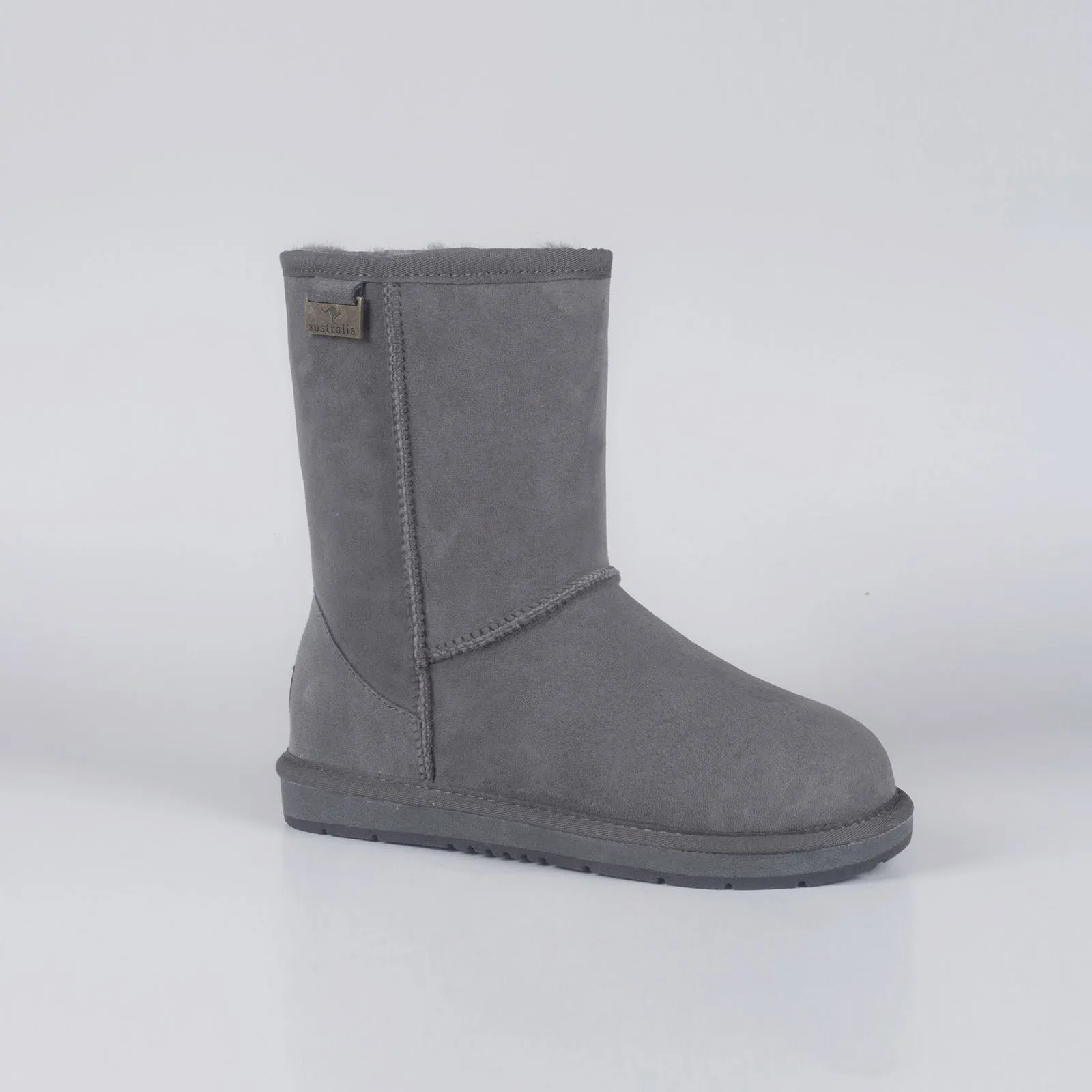 Unisex Premium Short Classic UGG Boots Water Resistant - Grey