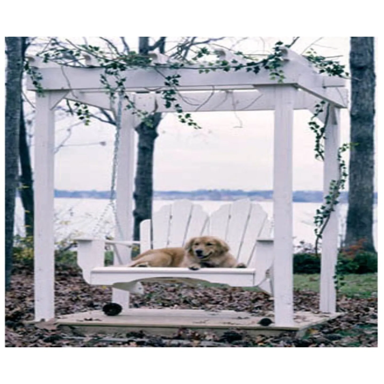 Uwharrie Porch Swing, Fanback Collection - 4 Foot