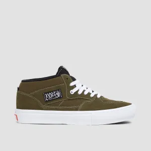 Vans Skate Half Cab Shoes - Dark Olive