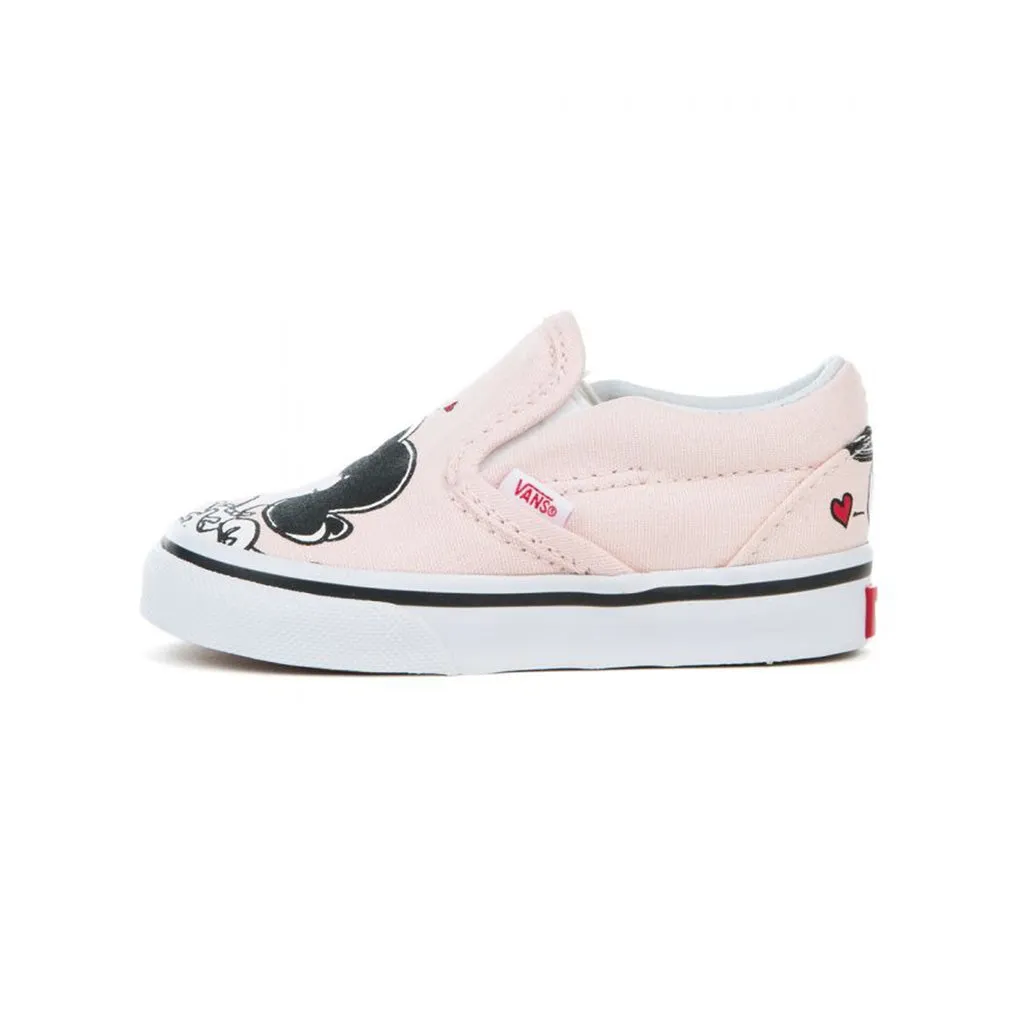 Vans x Peanuts Toddler's Classic Slip-On - Smack/Pearl